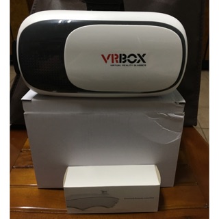 (只用ㄧ次）3D VR BOX Live 眼鏡虛擬實境 附藍芽遙控 搖桿