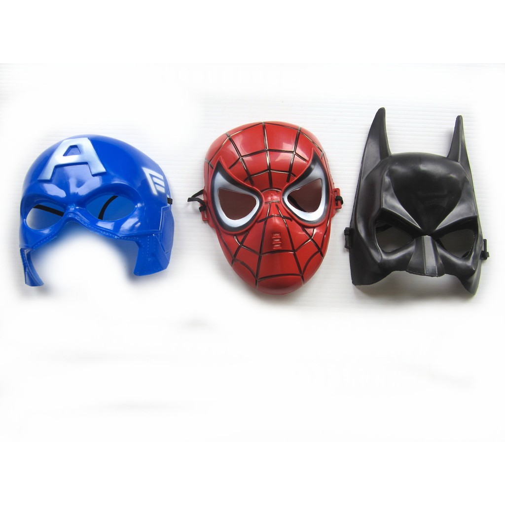 [面具]*shw飾品*萬聖節.聖誕節.~美國隊長面具,蜘蛛面具/蝙蝠俠面具/所有訂單滿百元(不含運費)才會出貨