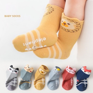 新款秋冬嬰兒襪子 嬰幼兒防滑 寶寶地板襪 男女兒童卡通保暖棉襪【IU貝嬰屋】