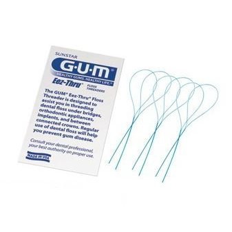 ★滿額免運★10+1🙋最便宜GUM 牙線穿引器 牙橋穿引線 【一包7入】💡★齒科專業★