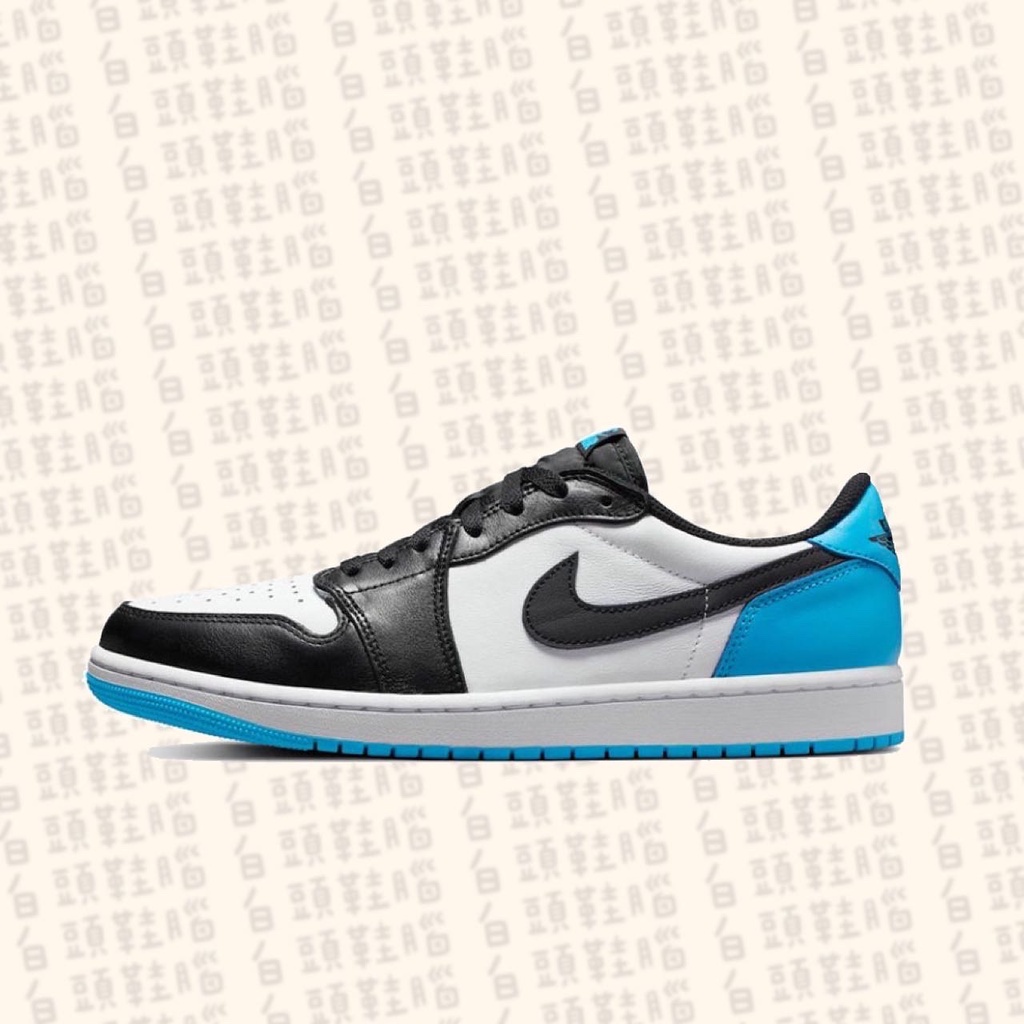 【白頭鞋腦👨🏻‍🦳】Nike Air Jordan 1 Low OG 小閃電 黑白藍 CZ0790-104