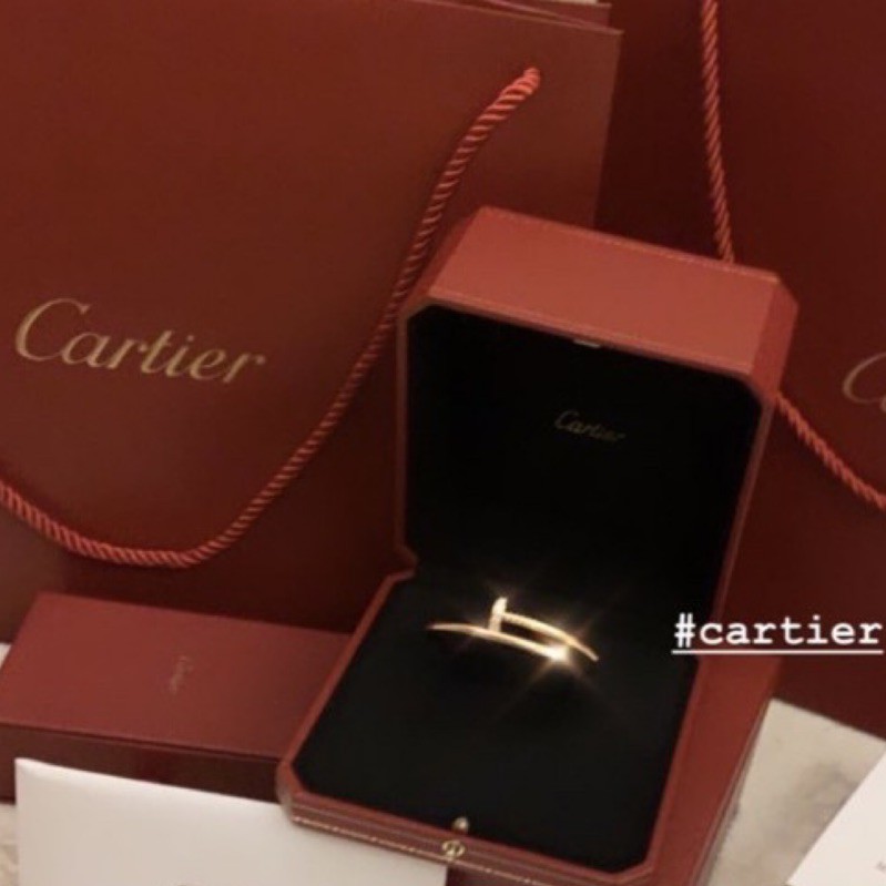 Cartier Juste釘子釀鑽手環（玫瑰金）台北微風購買