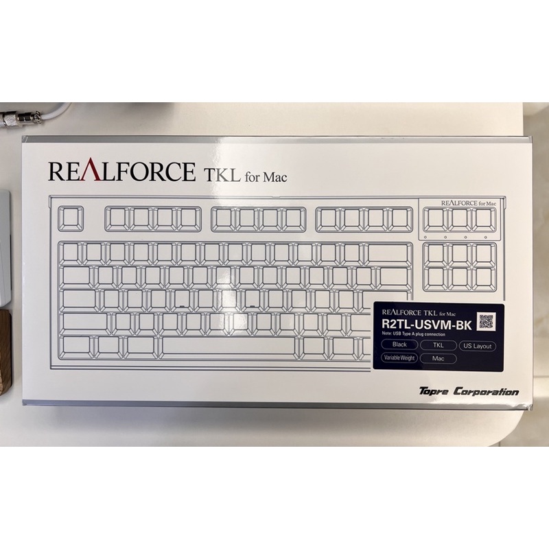 近全新 REALFORCE TKL R2 USVM-BK MAC鍵盤 變荷重 相容WINDOWS