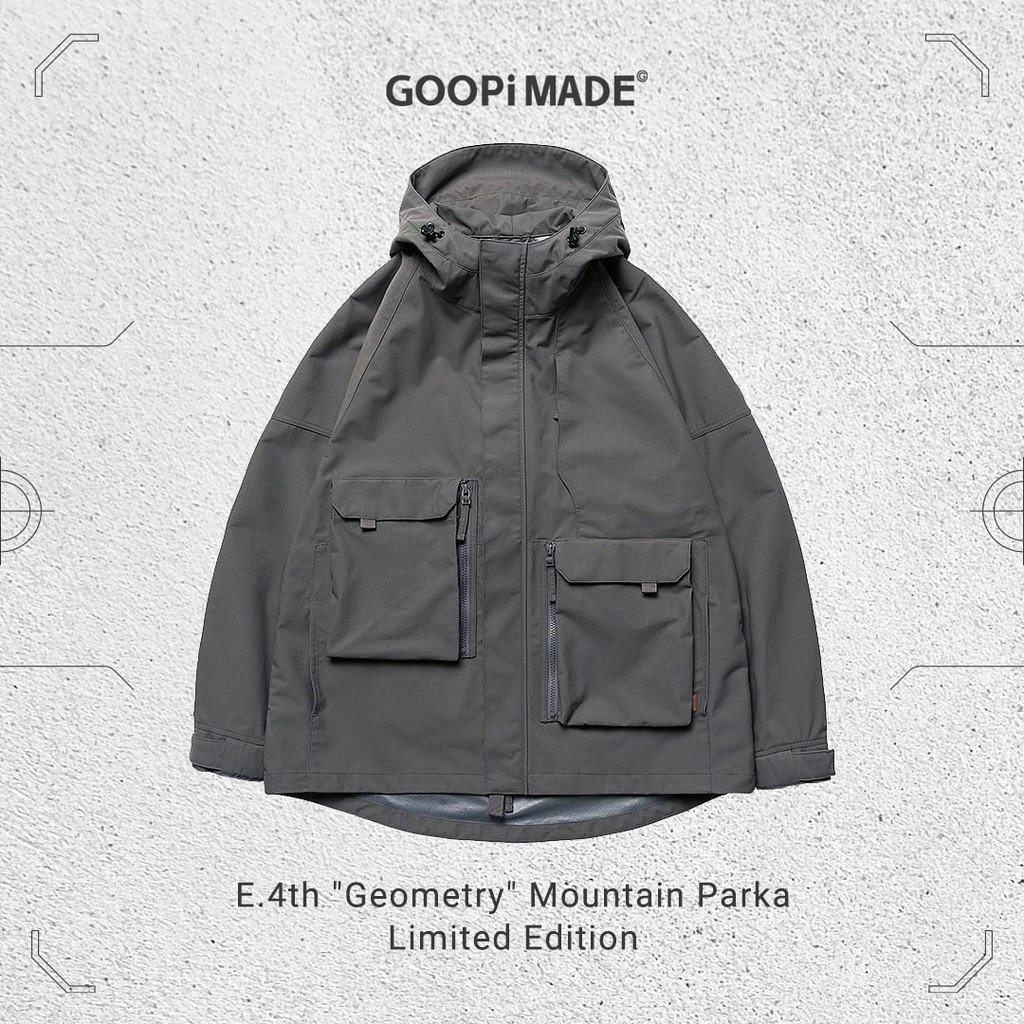 GOOPiMADE® E.4th "Geometry" Mountain Parka
