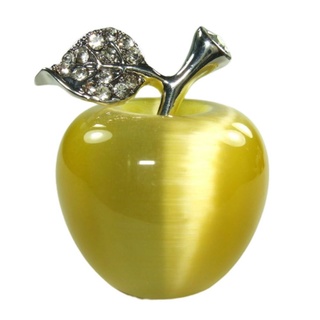 小樂珠寶超可愛蘋果水晶擺飾開運、有多色可選、實品真的好可愛