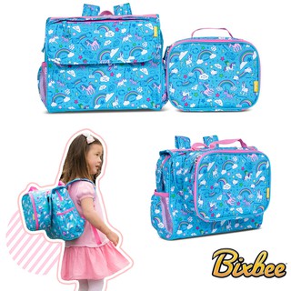 【原廠】美國Bixbee-夢想童趣系列彩虹小馬背包手提保溫袋套組 美國童包 後背包 女童書包