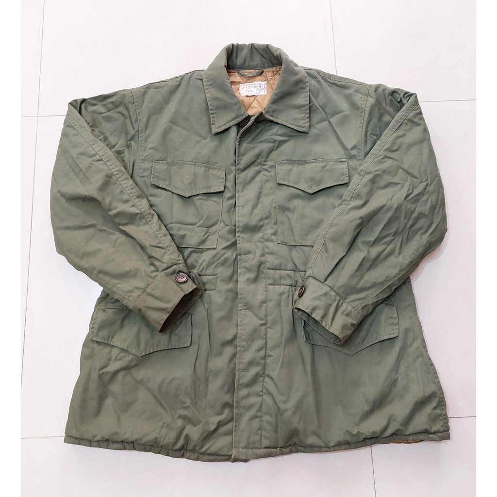 民國67年 國軍 馬祖專用 草綠 野戰 防寒大衣 夾克