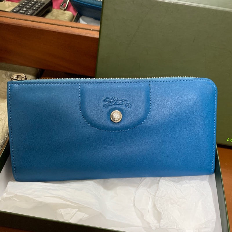 Longchamp 小羊皮長夾