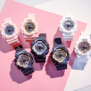 SHHORS 指針 + 電子錶 雙顯品質好保固 防水手錶 運動手錶 對錶 手錶 錶 冷光錶 運動錶 學生錶 生日禮物