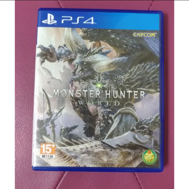 PS4 魔物獵人 世界 中文版 二手 無特典