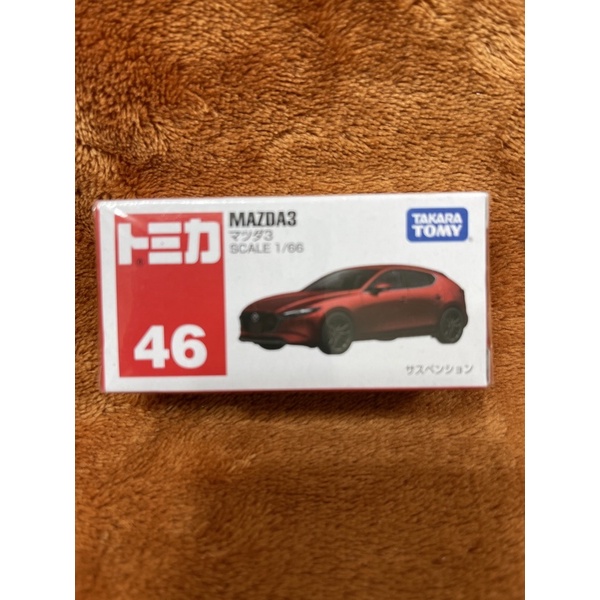 tomica TOMY 小車 #46 mazda3 模型小車