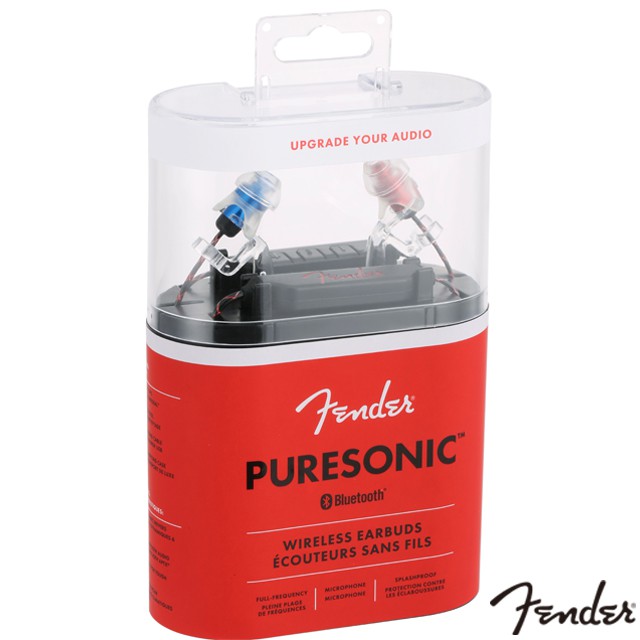 Fender PURESONIC 無線藍牙耳機 紅/藍色｜MusicShop