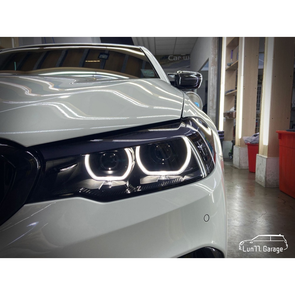 Lun77. - BMW 530i TPU 大燈燻黑 自體修復犀牛皮 燈膜施工 防跳石 保護大燈 大燈包膜 G30
