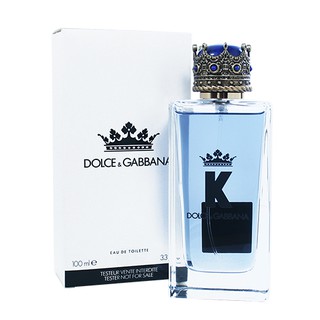 ☆MOMO小屋☆ D&G K 王者之心 男性淡香水 100ml TESTER-環保盒有蓋