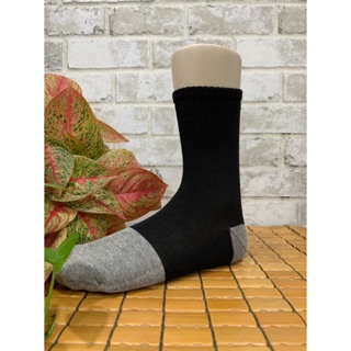日陽紡織襪子工廠-高束口竹炭毛巾紳士襪；紳士襪、中筒襪、襪子、竹碳襪、除臭襪、腳臭、吸汗、透氣、運動襪、萊卡彈性、包覆高