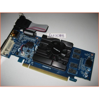 JULE 3C會社-技嘉 N210D3-1GI GT210/DDR3/1G/高傳真HD/風扇版/庫存品/PCIE 顯示卡