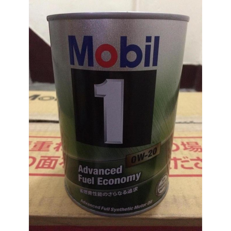 單買區-【MOBIL 美孚】Advanced Fuel Economy、0W20、全合成機油、1L/罐【日本進口】