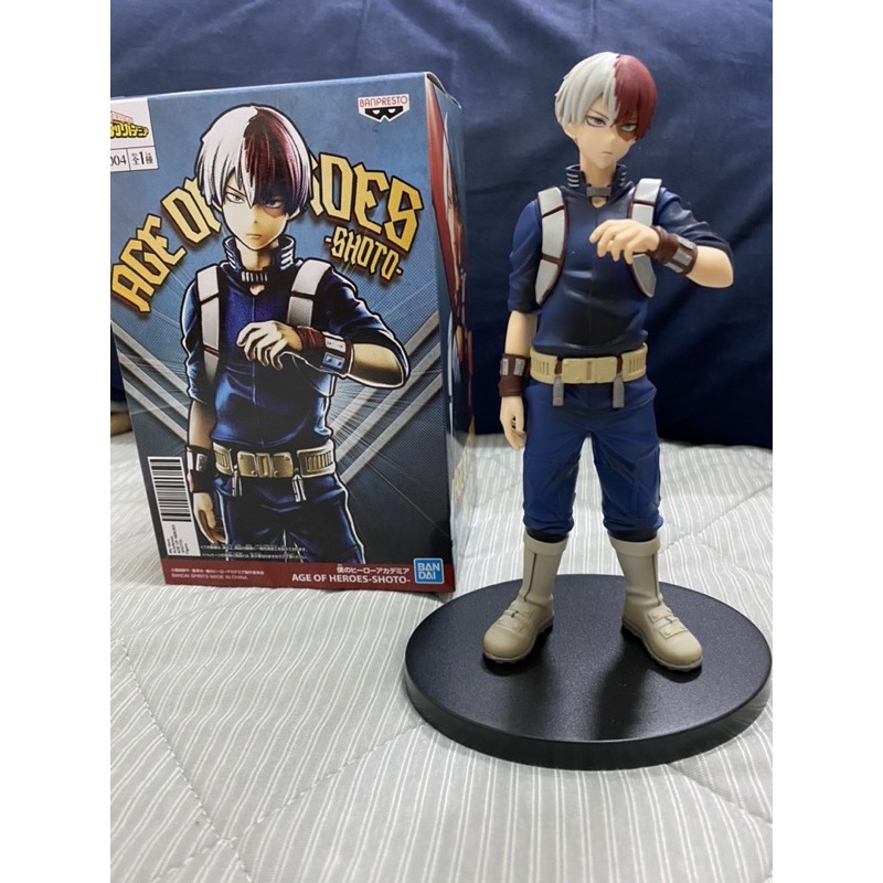 正版我的英雄學院英雄時代age Of Heroes Aoh 轟焦凍公仔拆擺 蝦皮購物