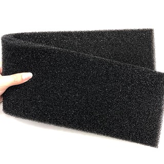 60x13x2cm/臺灣製【慢慢遊】生化棉 (黑色) 高性能滴流生化棉 適合各種過濾器 上部過濾槽 便當盒