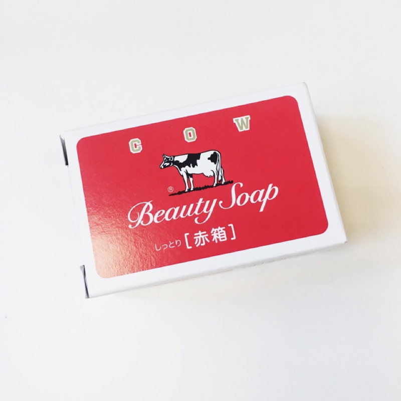 《牛乳石鹼》日本牛乳石鹼香皂紅盒 - 玫瑰保濕