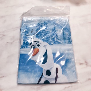Zakka雜貨屋 zakka house/繪本冰雪束口袋-雪寶 frozen Disney Elsa