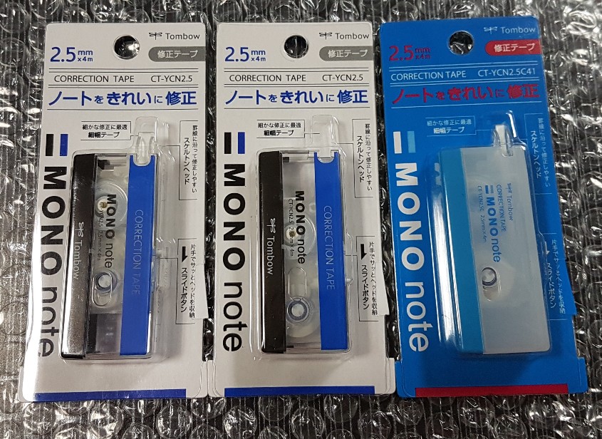 Mbb 現貨開發票 日本蜻蜓牌tombow Mono Note 修正帶細部修正立可帶2 5mm 極細修正帶 蝦皮購物