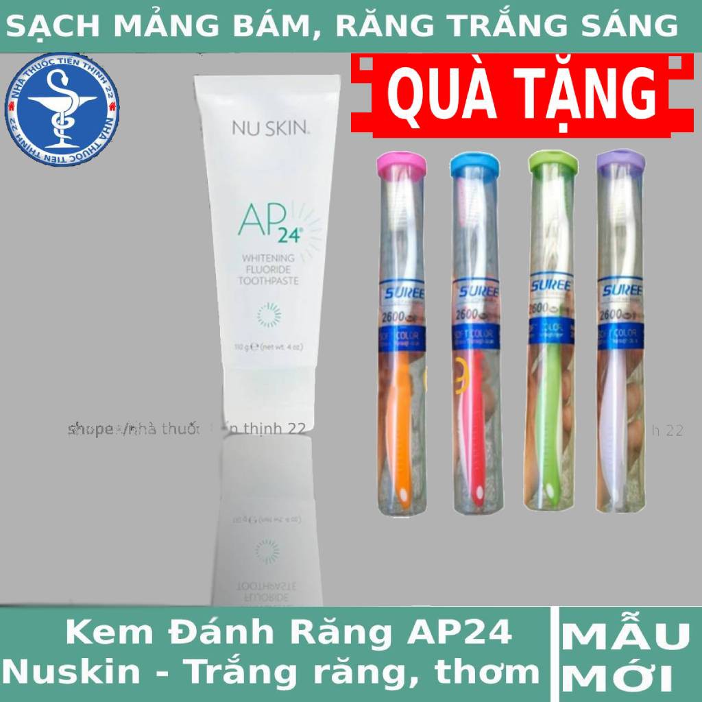 Ap24 美白牙膏 - 免費 01 高級泰國牙刷