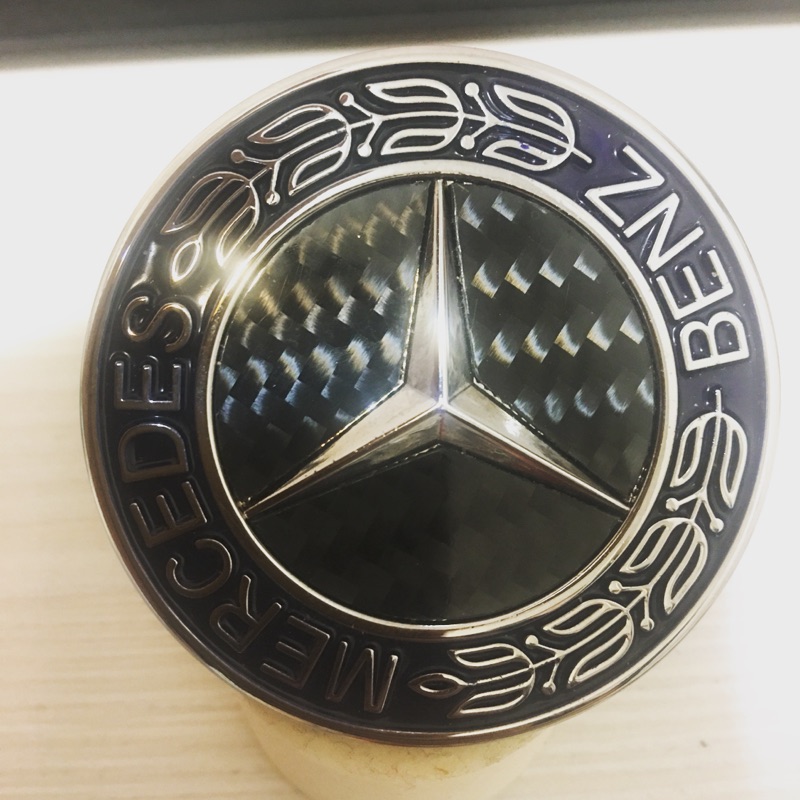 賓士 Benz 引擎蓋W203 W204 W205 W211 w212碳纖紋平標