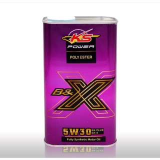 車之居 KS POWER B&X系列 5W-30 SN Plus 酯類全合成機油 API認證 5W30 酯類