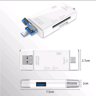 現貨 六合一讀卡機 讀卡機 typeC 安卓 OTG 手機電腦都可用 行車紀錄器讀卡機 相機讀卡機