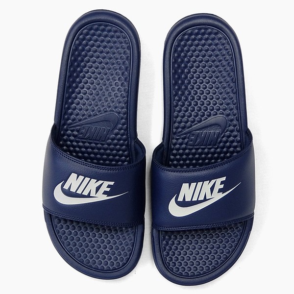 【我塑我形】NIKE BENASSI JDI 基本款深藍拖鞋 343880403