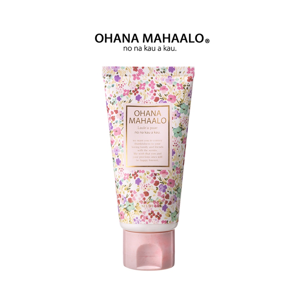 OHANA MAHAALO 幸福花雨 潤澤療癒護手霜50g【品牌代理正品】