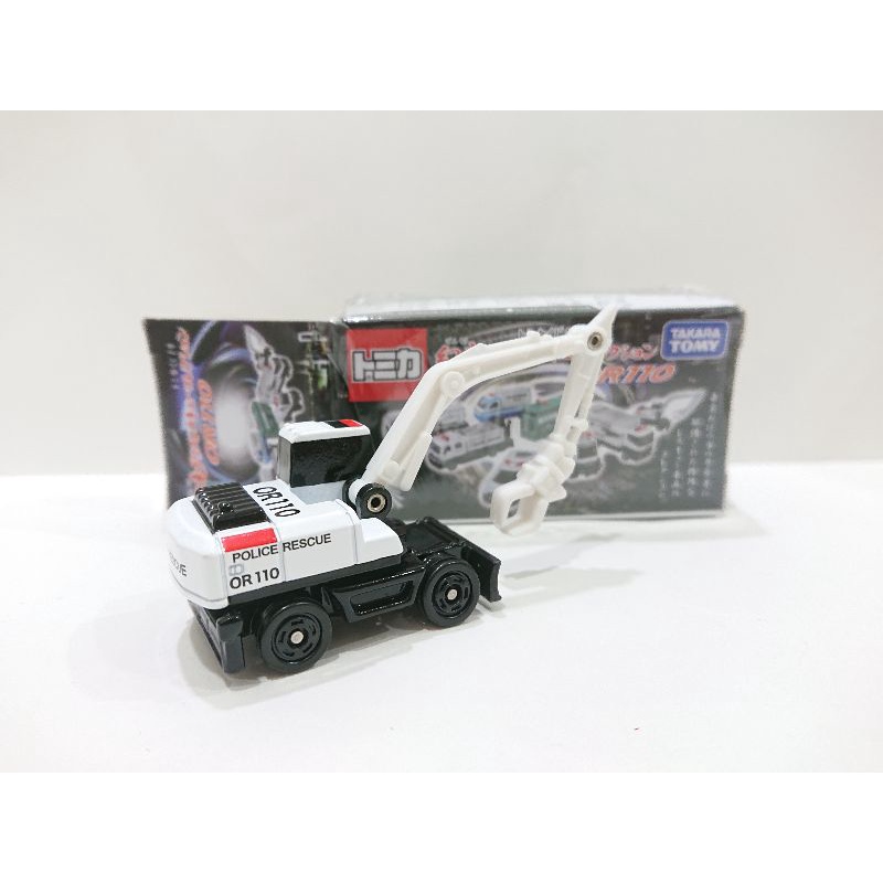 Tomica 抽抽樂幻19 警車挖土機警察or110 特殊機動救助隊災害用機動活動車 蝦皮購物