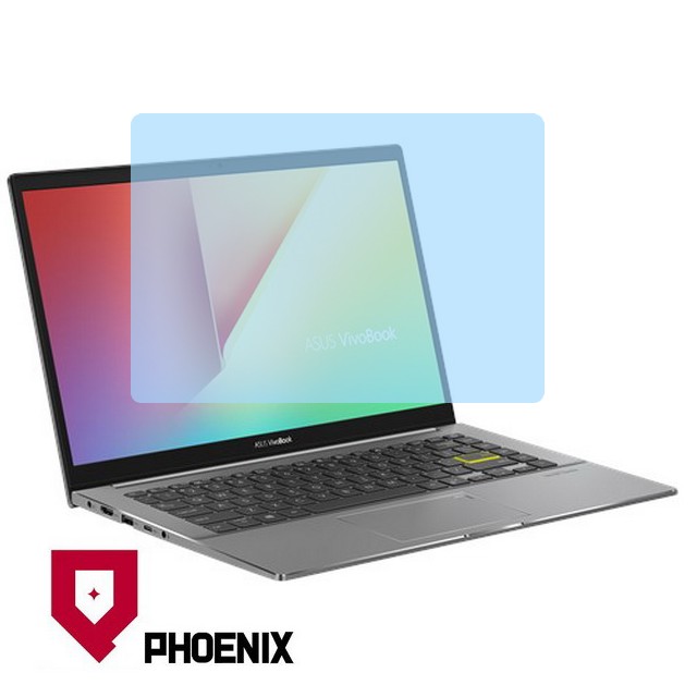 『PHOENIX』ASUS S433 S433F S433FL 專用 高流速 濾藍光 系列 螢幕貼 + 鍵盤膜