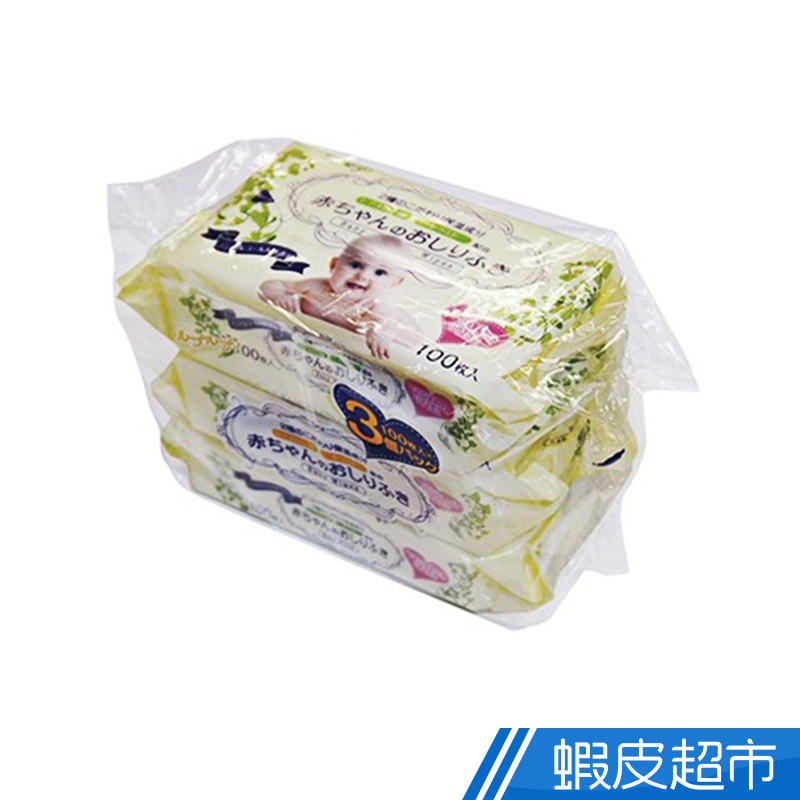 日本Life-Do純水潔膚濕紙巾-親膚加厚型(100抽X3包/組)  現貨 蝦皮直送