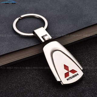 【現貨】汽車車標LOGO 三菱汽車 Mitsubishi 梯形金屬鑰匙扣 汽車金屬鑰匙掛件