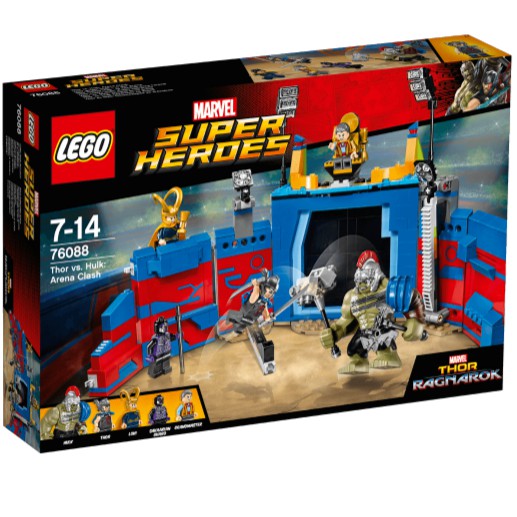 ［想樂］全新 樂高 Lego 76088 Super Heroes 超級英雄 索爾 VS 浩克 Arena Clash