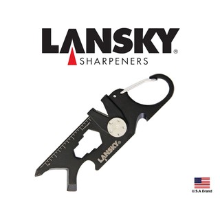 Lansky美國8合1多功能小工具扣環鑰匙圈磨刀器Roadie【LSroad】