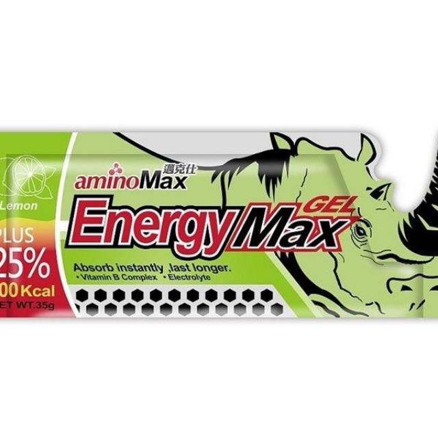 aminoMax 邁克仕 Energy Max 犀牛 能量包-檸檬