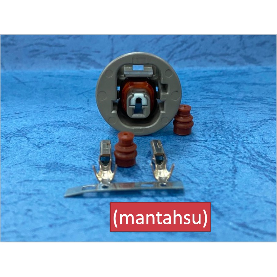 (mantahsu)1P Toyota 發動機或機油壓力 感知器用防水1孔母頭＋母端子＋防水栓