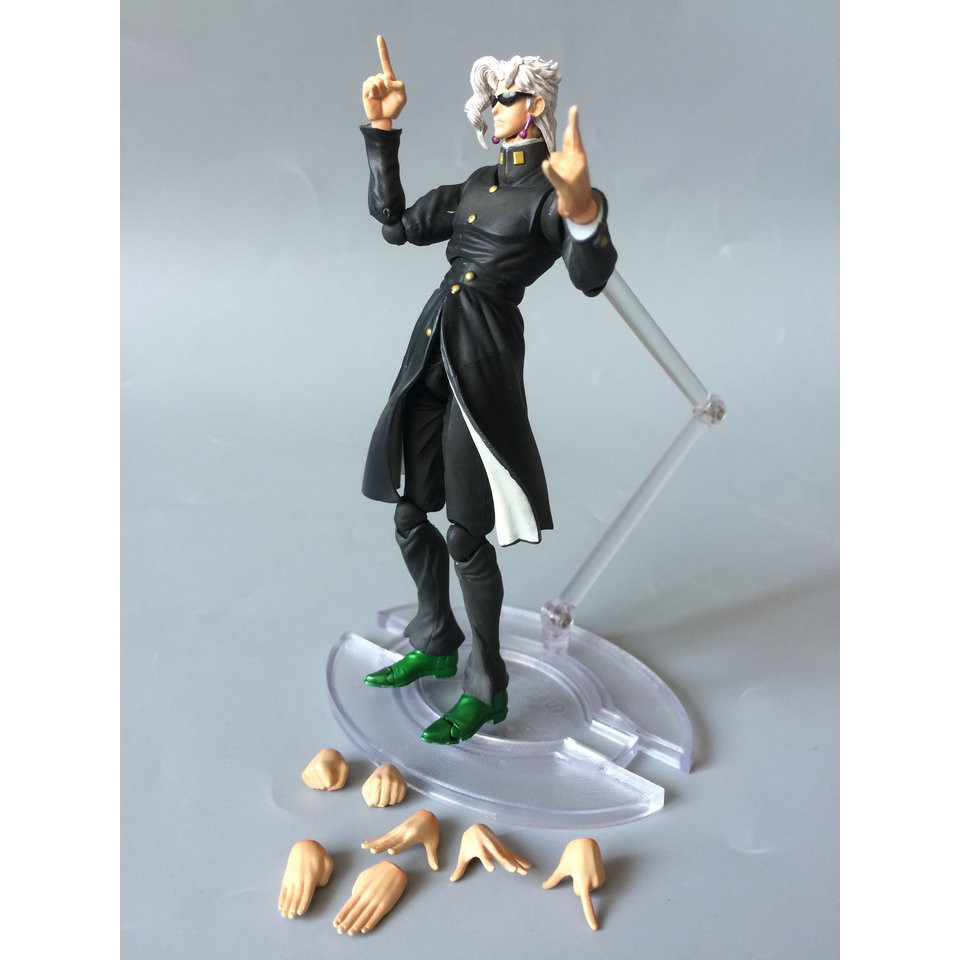 Jojo的奇妙冒險第3部花京院典明超像可動手辦 蝦皮購物