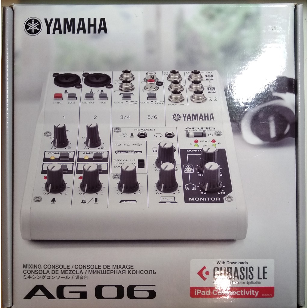 YAMAHA AG06 錄音介面 全新 保固內