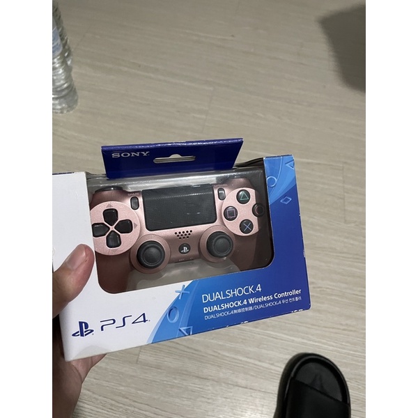 PS4 原廠二代玫瑰金無線控制器.手把.搖桿有盒裝（2021/01購買）