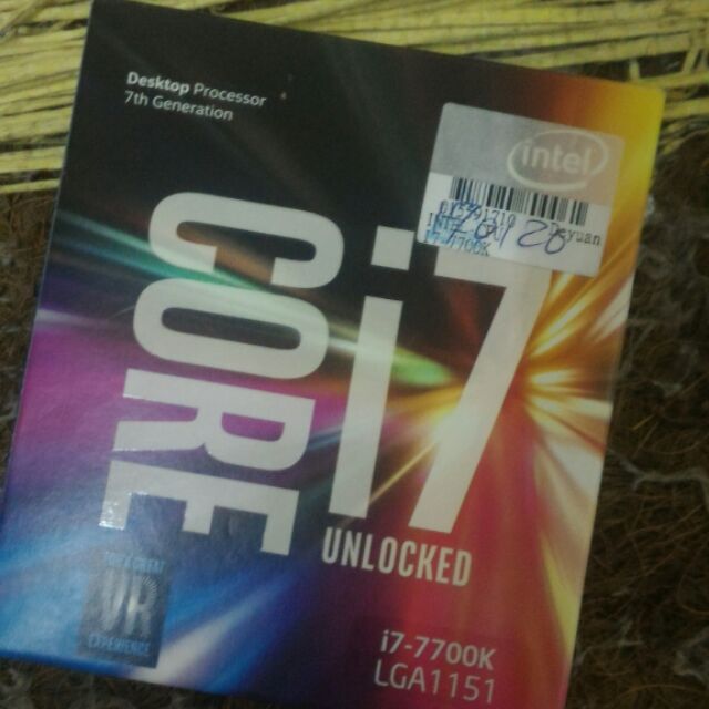 i7 7700k