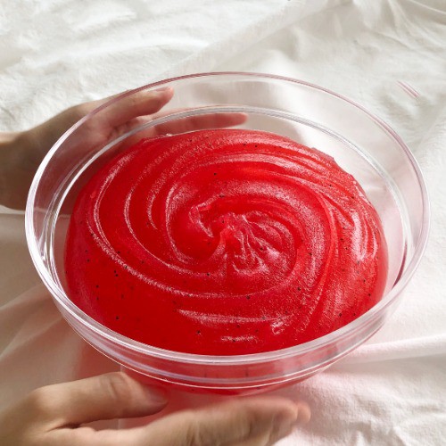[Palette Slime] 鮮果肉 - 西瓜史萊姆 | DIY史萊姆 | 雪酪史萊姆 | ASMR | 韓國史萊姆