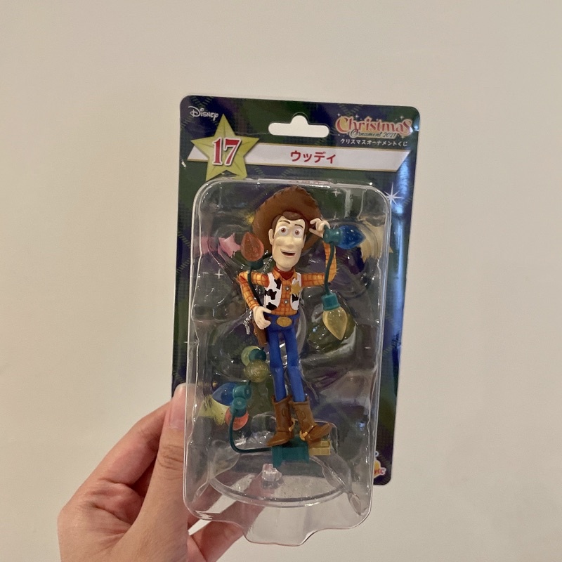 2021 迪士尼 一番賞 胡迪 玩具總動員 公仔 聖誕吊飾 聖誕節 交換禮物