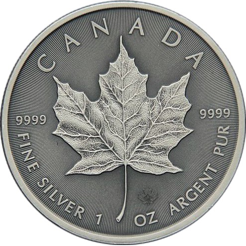現貨 - 2016加拿大-楓葉-1盎司銀幣-仿古版