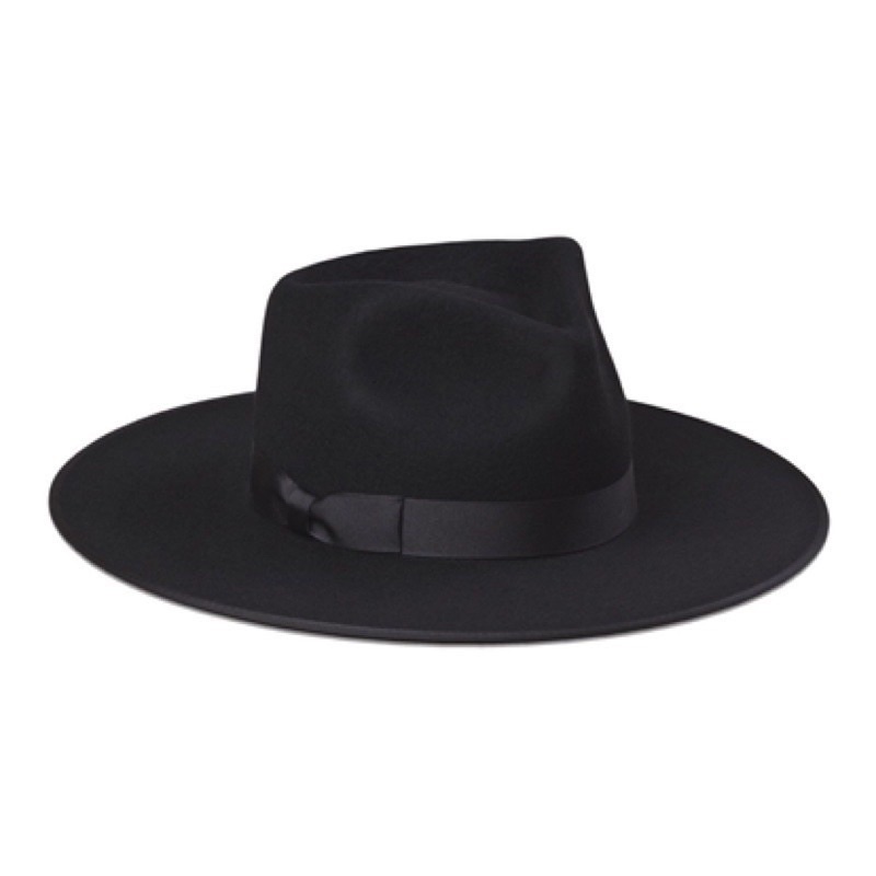 現貨 LACK OF COLORZulu Rancher wool fedora hat 黑色 羊毛紳士帽