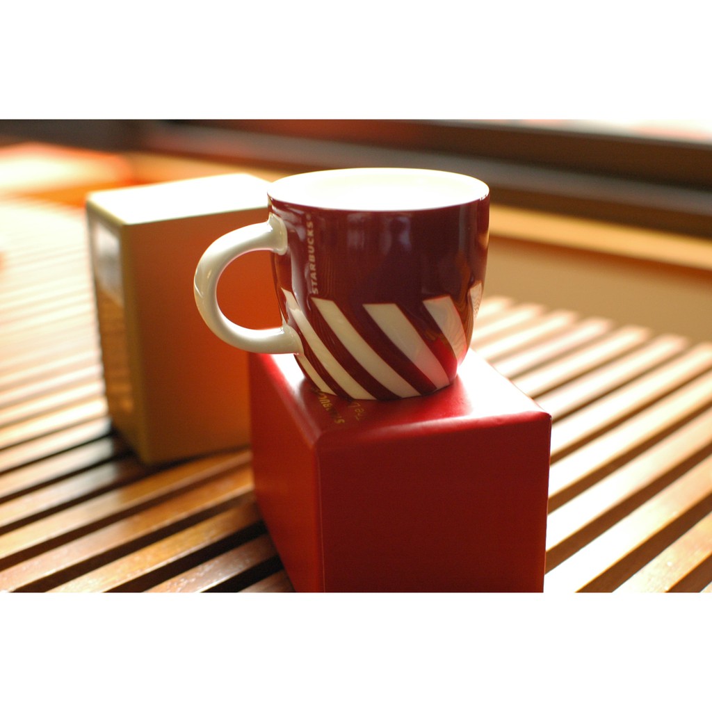 星巴克拐杖糖果espresso咖啡杯/聖誕限量杯/starbucks/STARBUCKS COFFEE