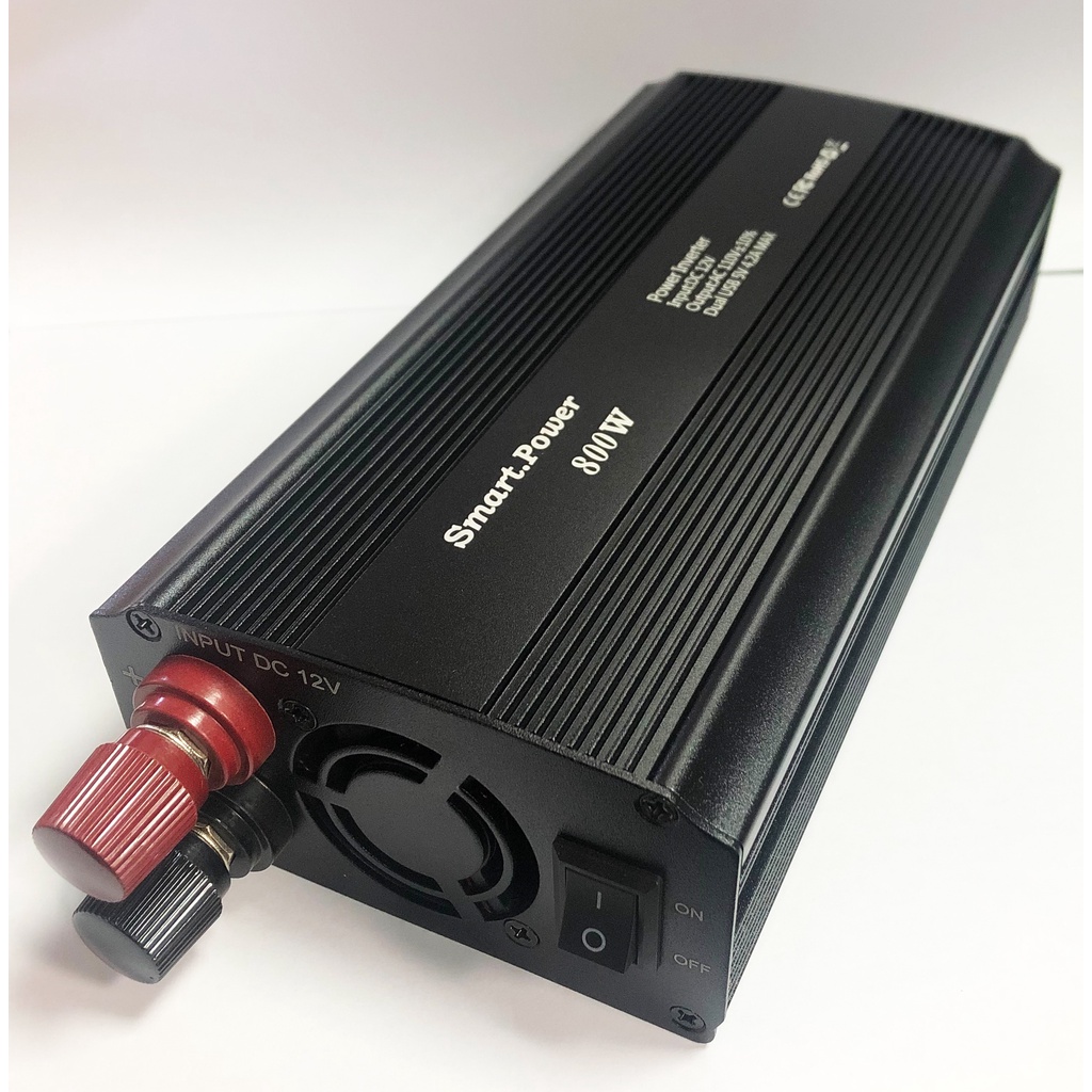 【晴天】DC12V 轉 AC110V 300W 500W 800W 電源轉換器 模擬正弦波 變壓器12V轉110V 台製